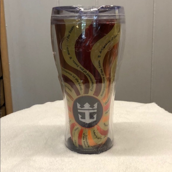 -COCA-COLA ROYAL CARIBBEAN 16 OZ INSULATED TUMBLER - Picture 1 of 6